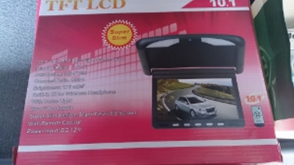 フリップダウンモニター